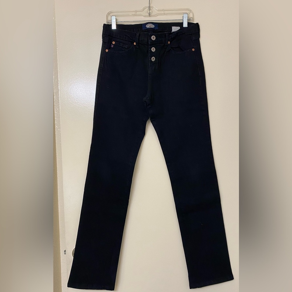 Black Straight Leg Jeans